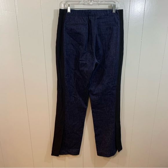 Rag & Bone Dark Blue Trouser Tuxedo Bootcut Split Hem Pockets Career Jeans 8 - Picture 10 of 12